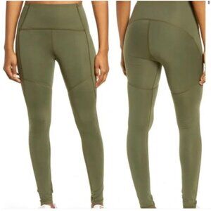 NWT Thinx Period Moderate Absorbency Kale Green Leggings XL